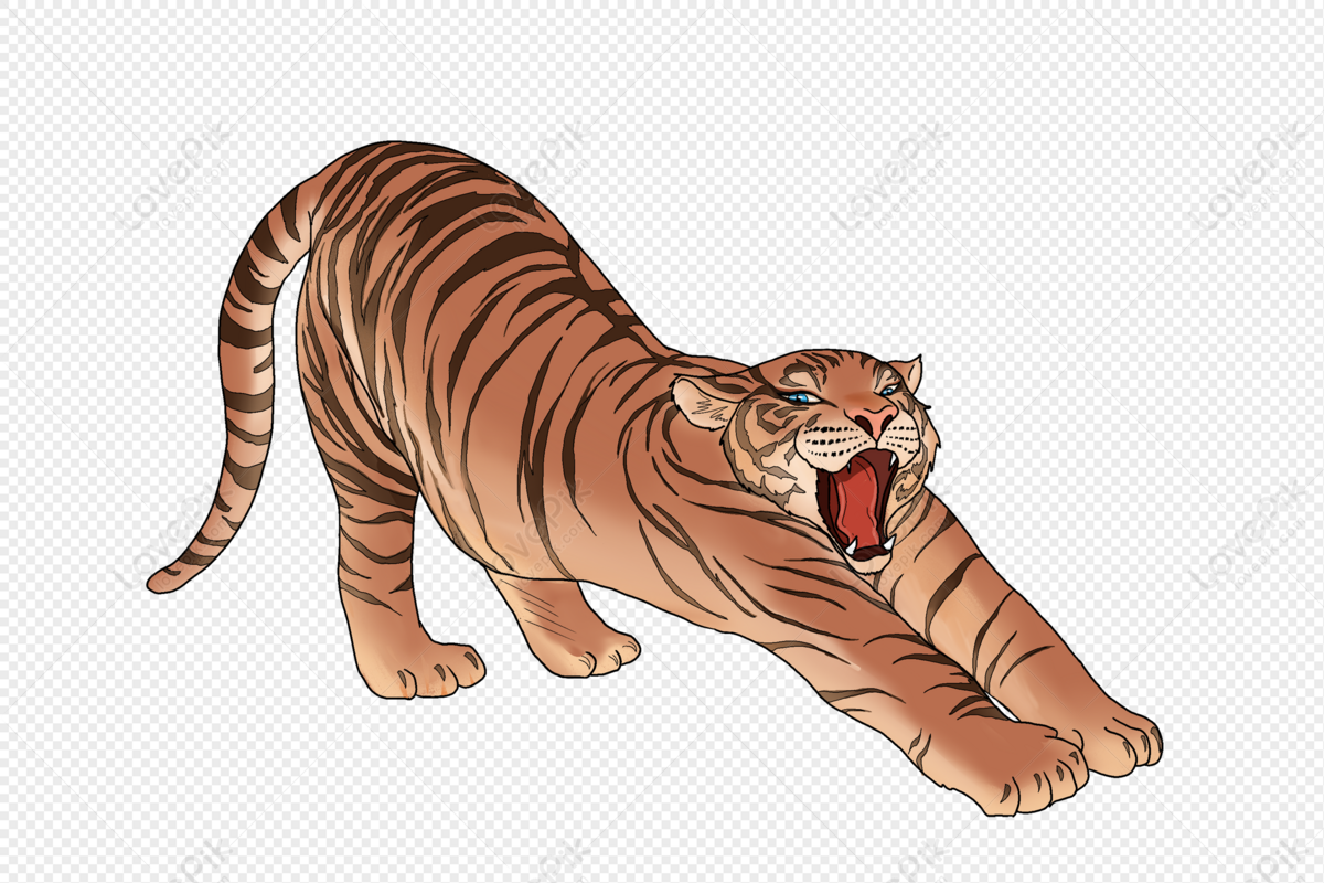 tiger anime logo with a helmet - OpenDream
