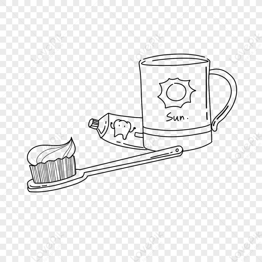 have breakfast clipart black and white sun