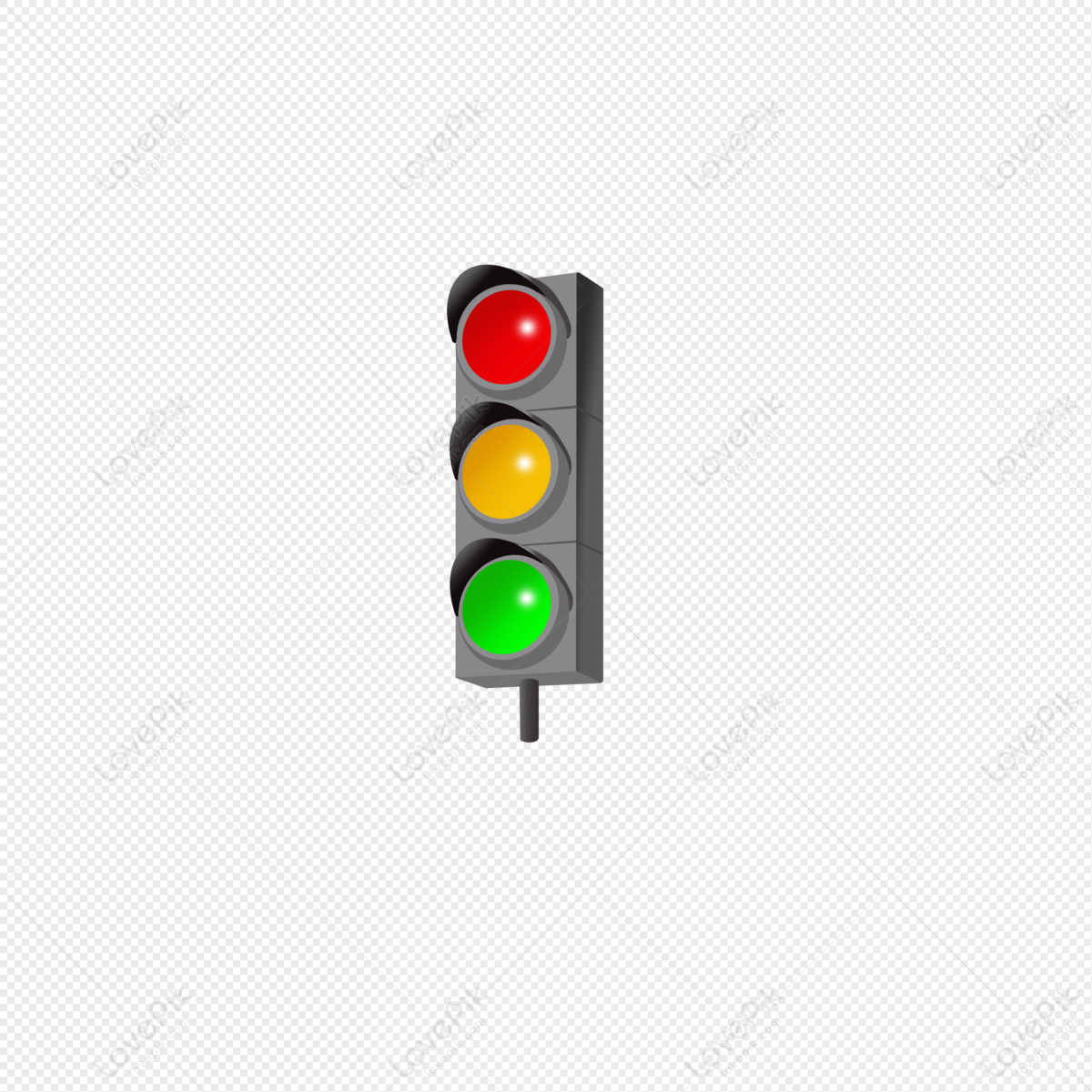 Red Traffic Light Png