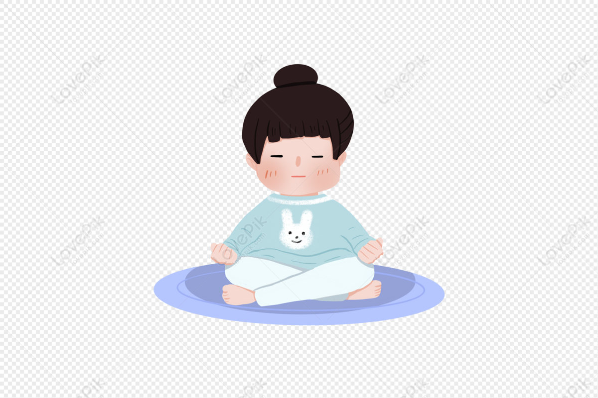 Yoga Illustration PNG Images With Transparent Background