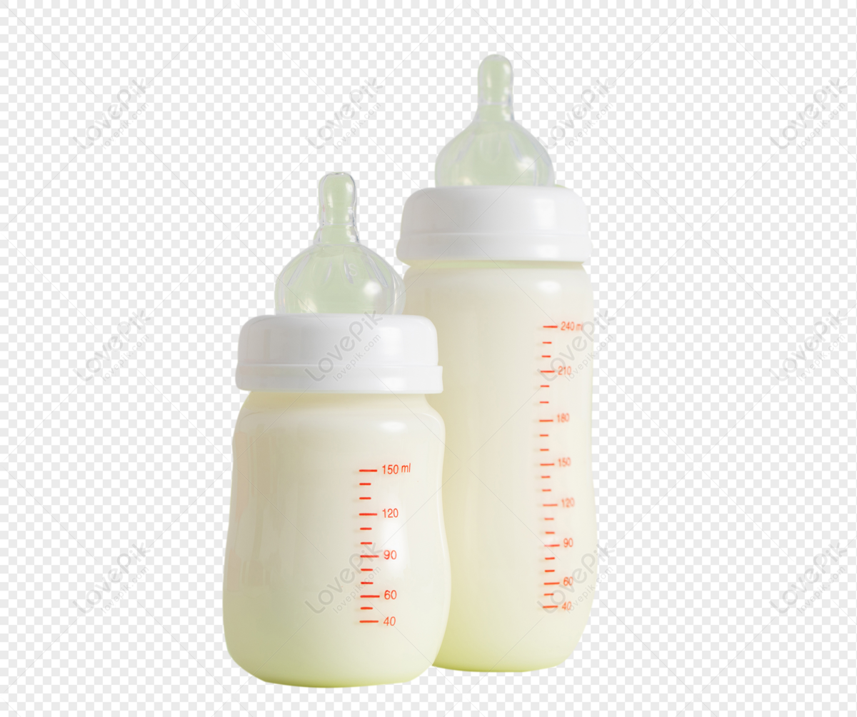 Baby bottle, newborns, milk powder, baby png free download