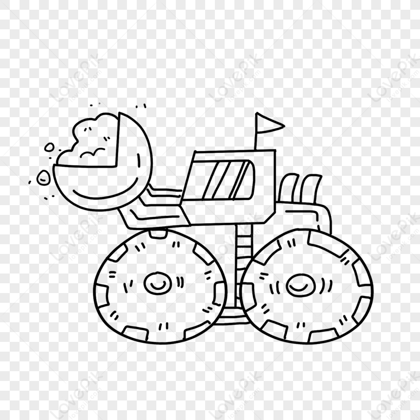 Vector Cartoon Tractor PNG , Trator Clipart, Vetor Dos Desenhos Animados,  Vetor De Trator Imagem PNG e Vetor Para Download Gratuito