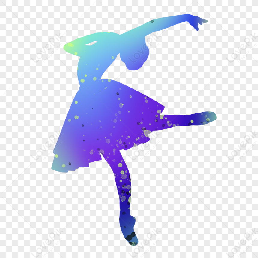 Dance Training Silhouette, Dance Silhouette, Terror, Colorful ...