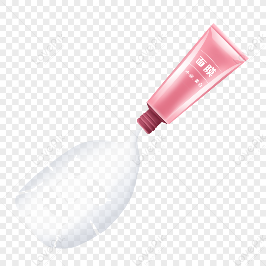 Emulsion Mask, Lip Tint Mockup, Skin Care Products, Emulsion Free PNG