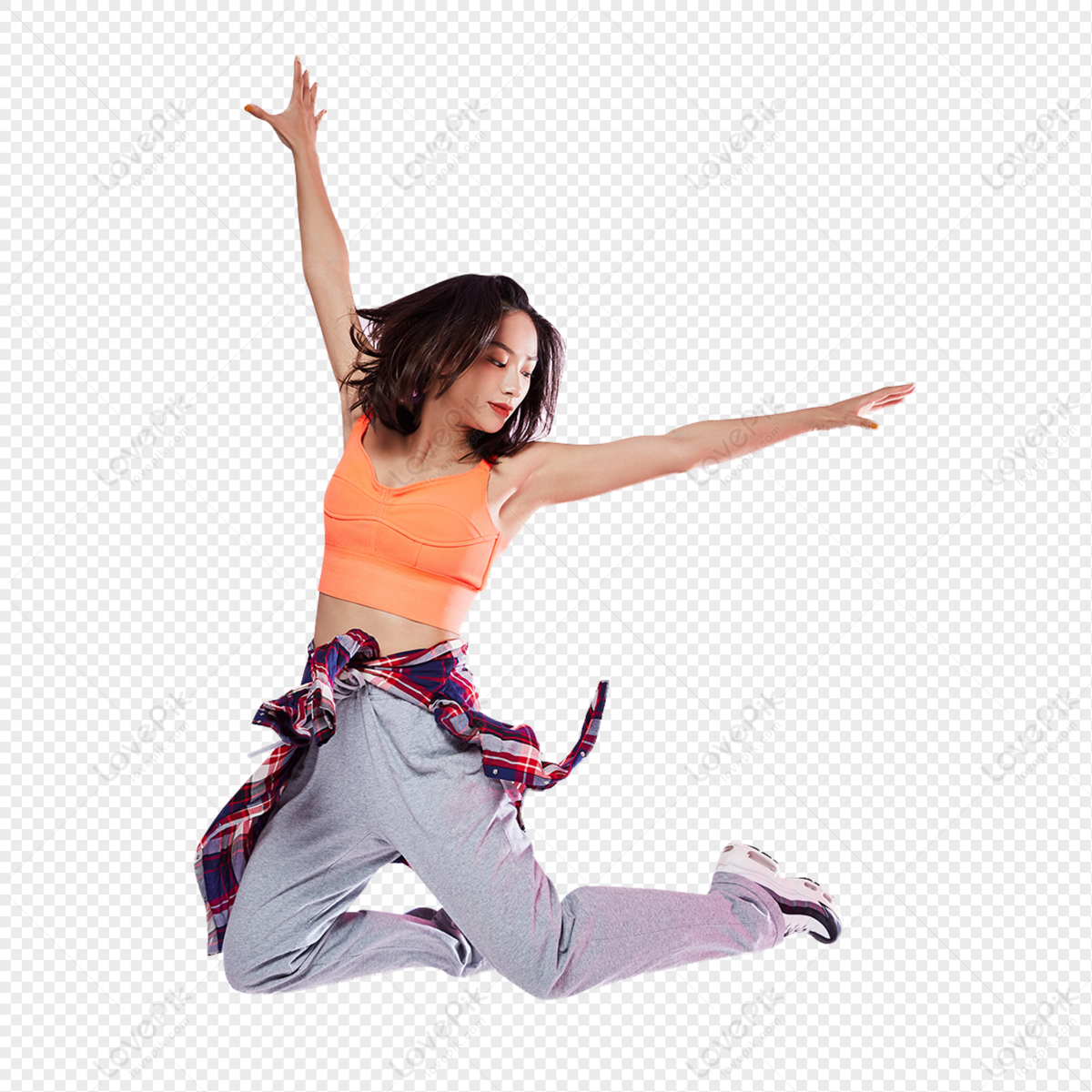 Cute Black Hip Hop Girl Png Graphic by Stanfield Design · Creative