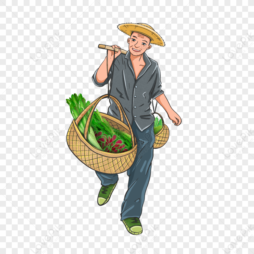 Sketch Farmer Working Image & Photo (Free Trial) | Bigstock