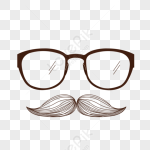 Fathers Day Hat Glasses Mustache PNG Transparent Image And Clipart Image  For Free Download - Lovepik