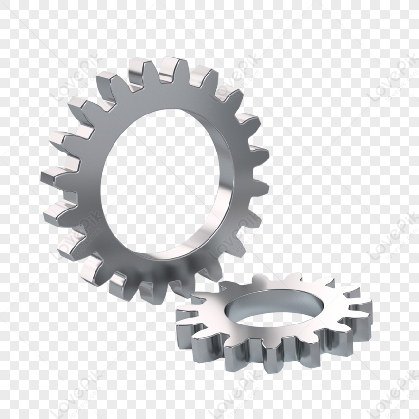 Gear Wrench White Transparent, Gear Logo And Wrench In Shiny, Gear, Wrench, Logo  PNG Image For Free Download