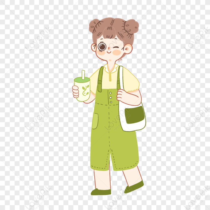 Girl Drinking A Drink, Girl, Girl, Little Girl PNG Transparent ...