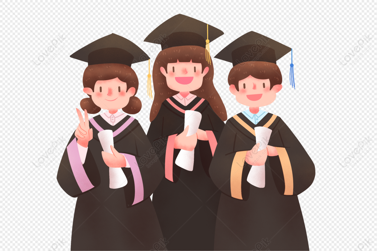 Graduation Season Student PNG Transparent And Clipart Image For Free ...