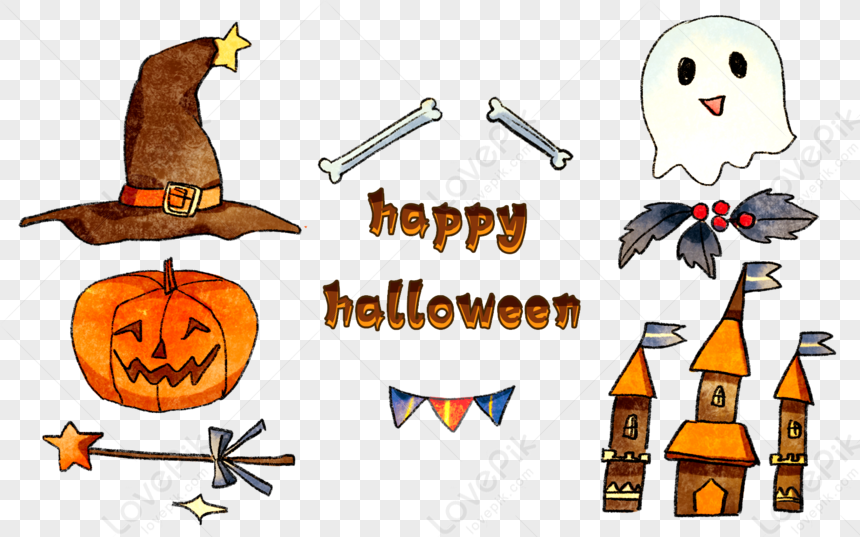 Hình ảnh Trang Trí Halloween PNG Miễn Phí Tải Về - Lovepik