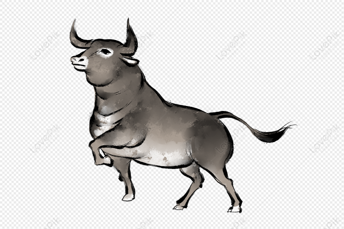 Ink Cow PNG Picture And Clipart Image For Free Download - Lovepik ...
