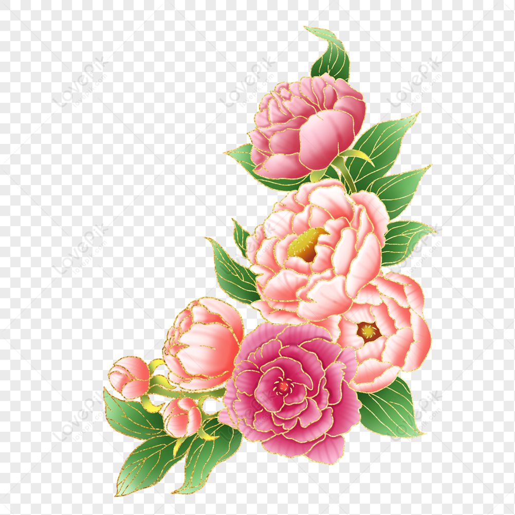 Peony PNG Picture And Clipart Image For Free Download - Lovepik | 401801565