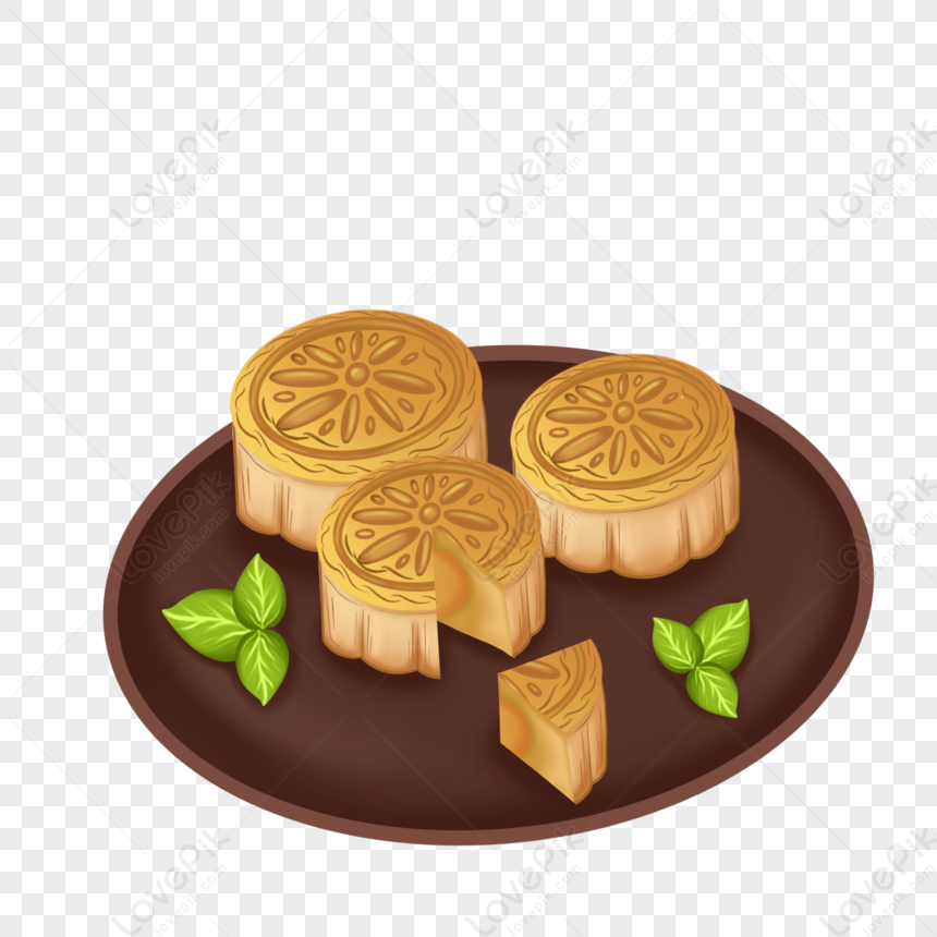 Realistic Mooncake PNG White Transparent And Clipart Image For Free ...