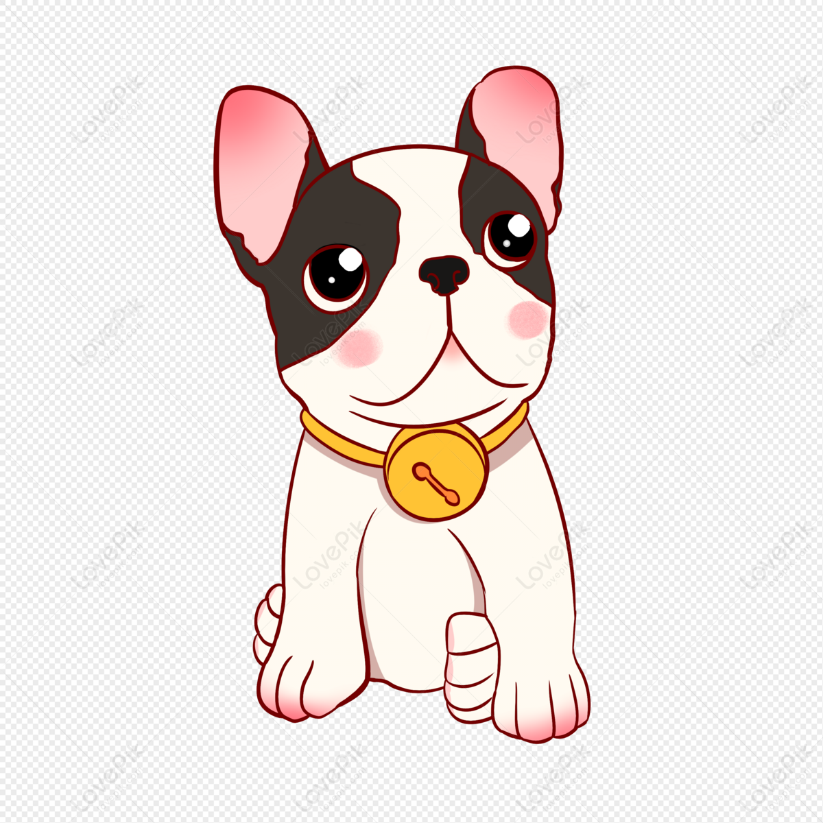 Single Dog Cartoon Image PNG Transparent Background And Clipart Image For  Free Download - Lovepik | 401869900