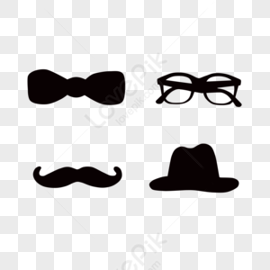 Fathers Day Hat Glasses Mustache PNG Transparent Image And Clipart Image  For Free Download - Lovepik