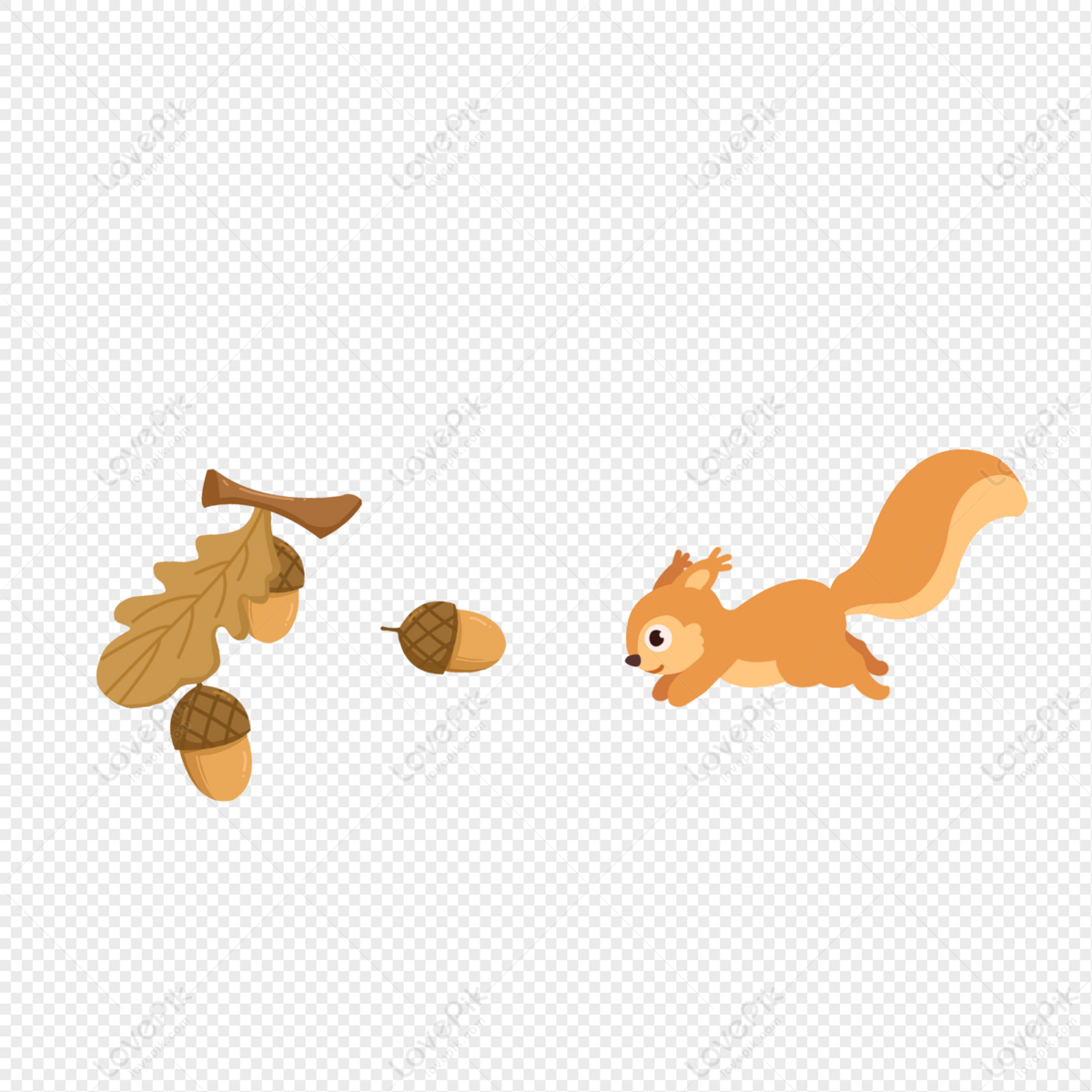 Squirrel Hazelnut Cartoon Element PNG Image Free Download And Clipart Image  For Free Download - Lovepik | 401783911