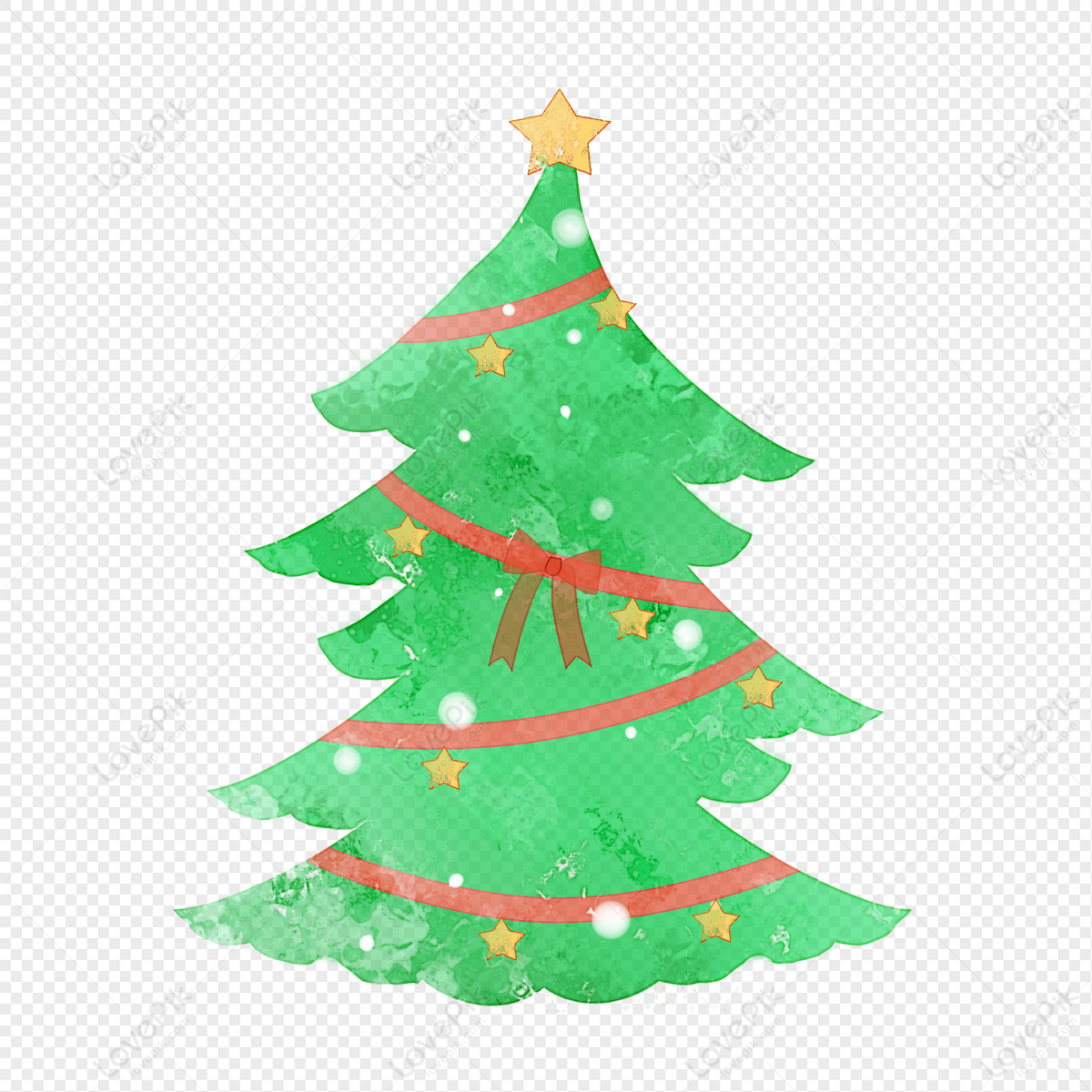 Акварель зеленая рождественская елка изображение_Фото номер 401878951_PSD  Формат изображения_ru.lovepik.com