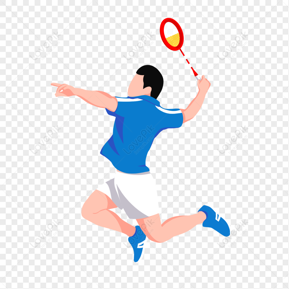 Badminton Player PNG Free Download And Clipart Image For Free Download -  Lovepik | 401948713