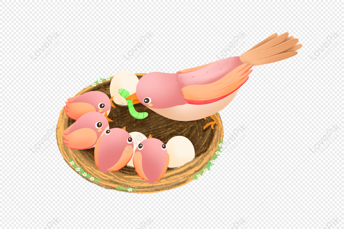 Bird Nest PNG, Vector, PSD, and Clipart With Transparent
