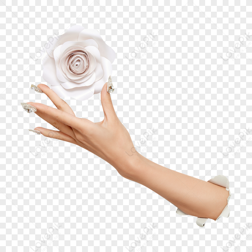 manicures clipart flowers