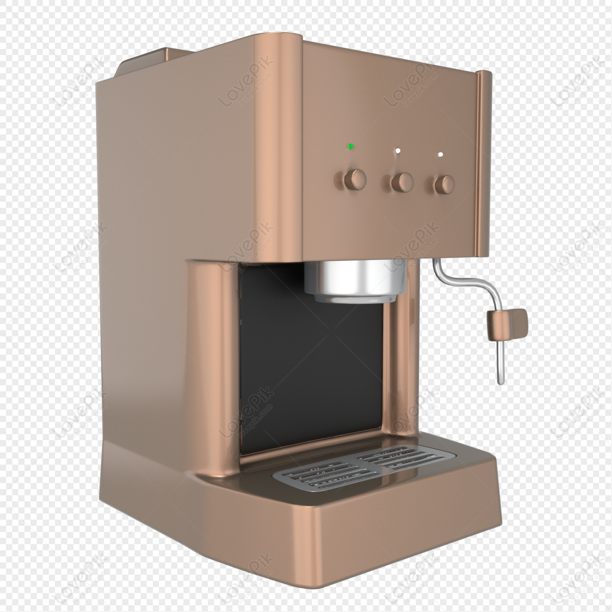 Bạn muốn làm nổi bật những sản phẩm trực quan của mình? Hãy sử dụng mô hình 3d của máy pha cà phê với phông nền trong suốt PNG để thêm phần sinh động trong các file clipart của bạn. Tải xuống ngay và cùng tạo ra những sản phẩm tuyệt vời nhất.