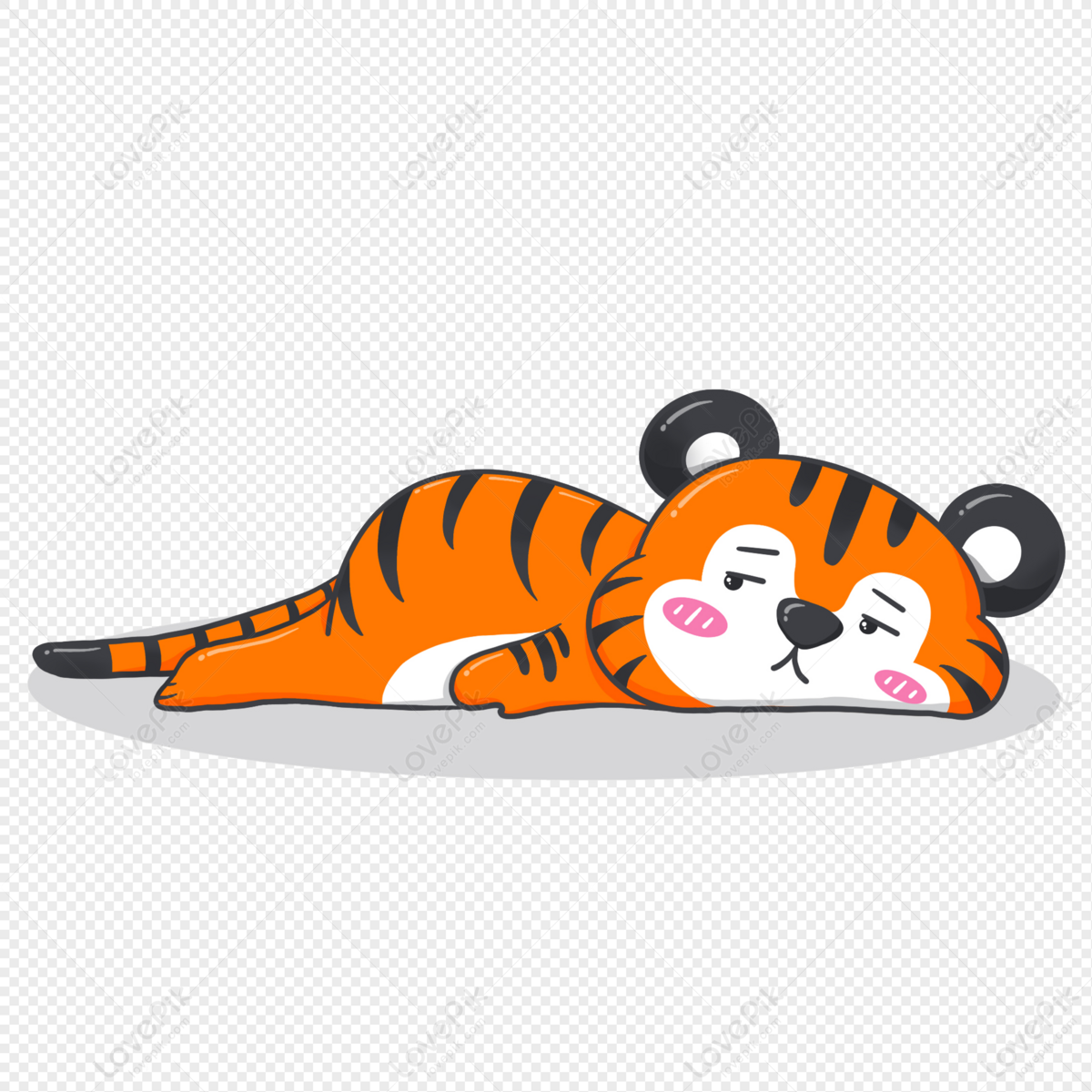 Cute Tiger PNG Images With Transparent Background | Free Download On Lovepik