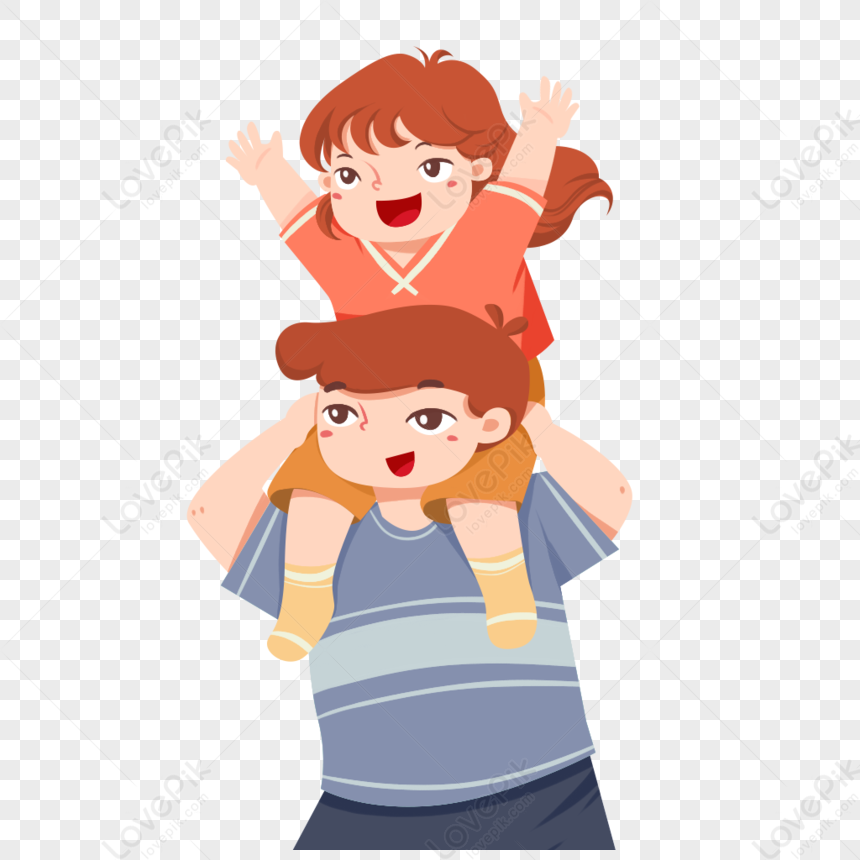 Dad Playing With Your Child PNG Transparent And Clipart Image For Free ...