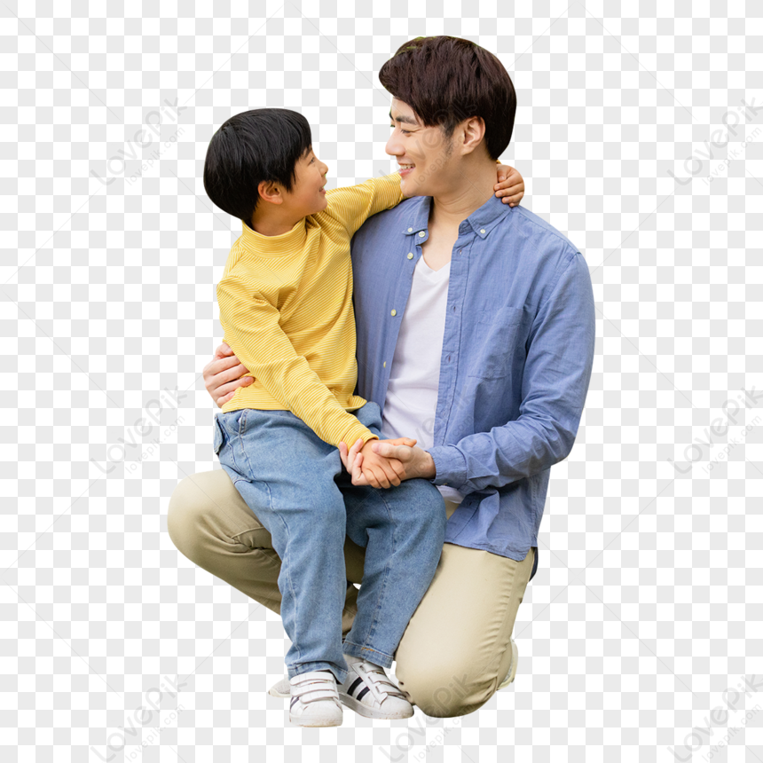 Padre E Hijo Es Feliz PNG Imágenes Gratis - Lovepik