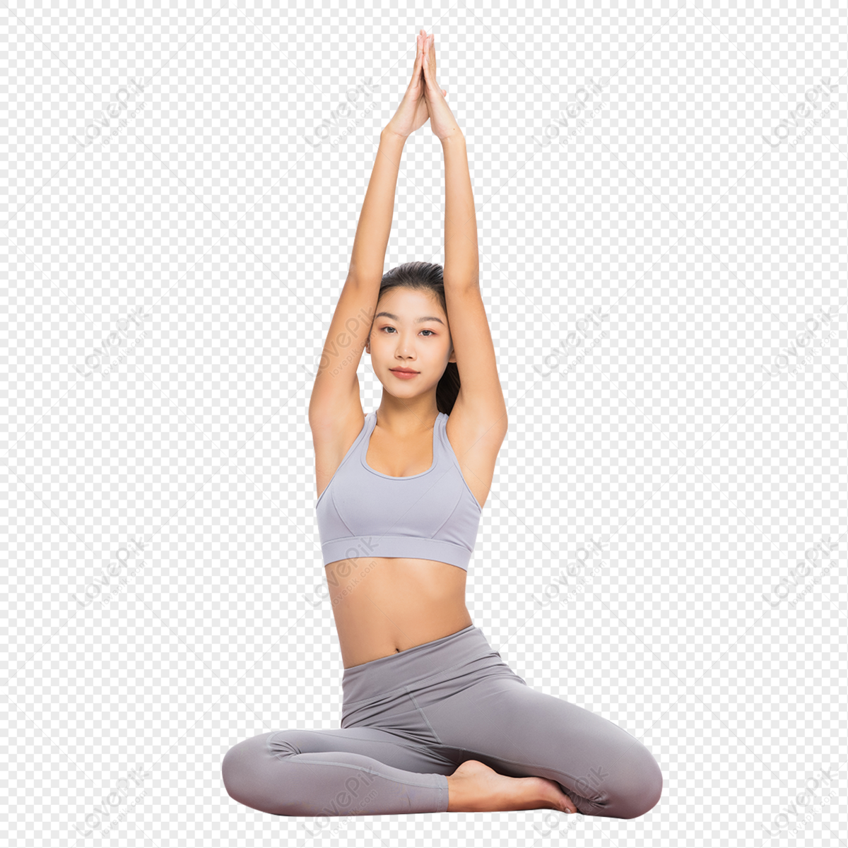 Yoga Women PNG Transparent Images Free Download
