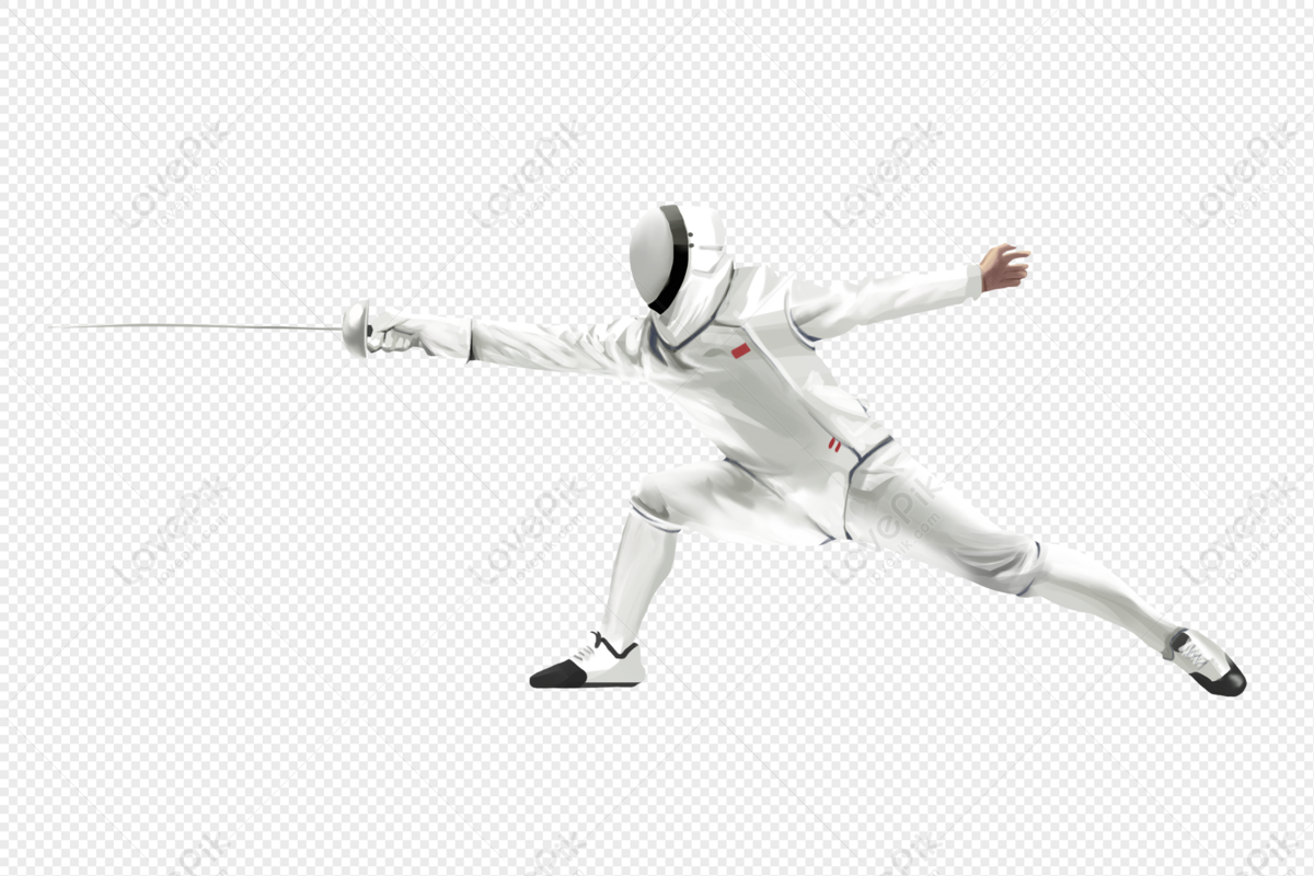 Fencing Athlete Png Hd Transparent Image And Clipart Image For Free Download Lovepik