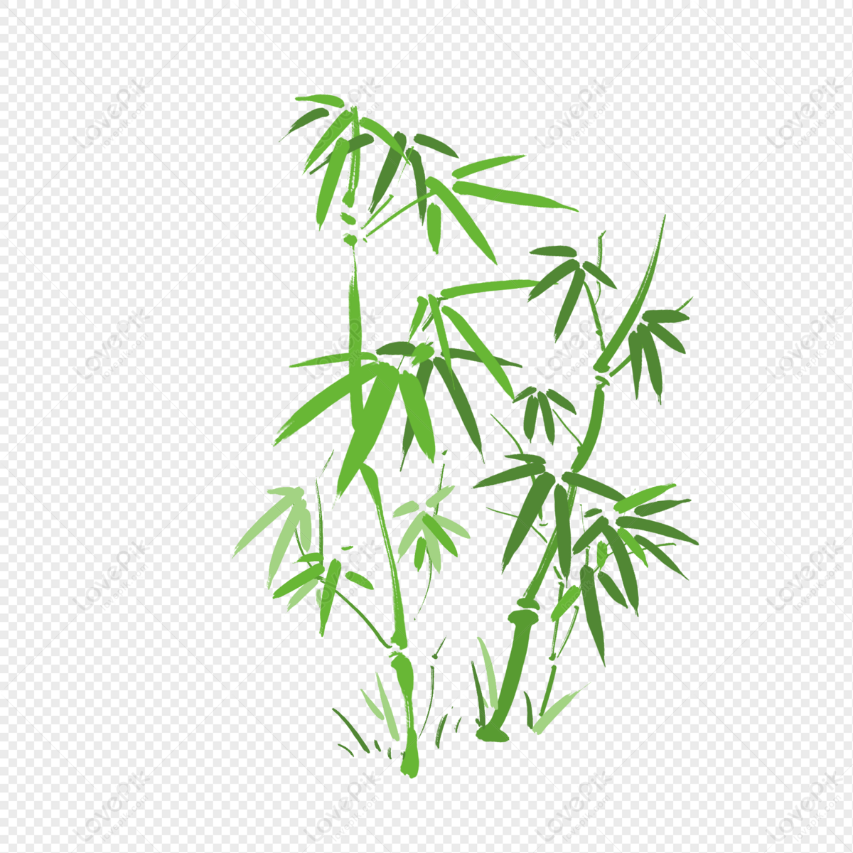 Green Bamboo Cartoon Element PNG Picture And Clipart Image For Free  Download - Lovepik | 401928665