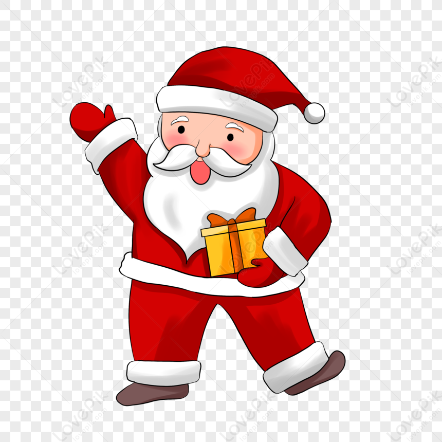 Hand Drawn Cartoon Santa Claus PNG Image And Clipart Image For Free  Download - Lovepik | 401884508