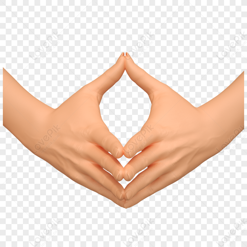 lovepik hand gesture hands model 3d free buckle png image 401951947 wh860