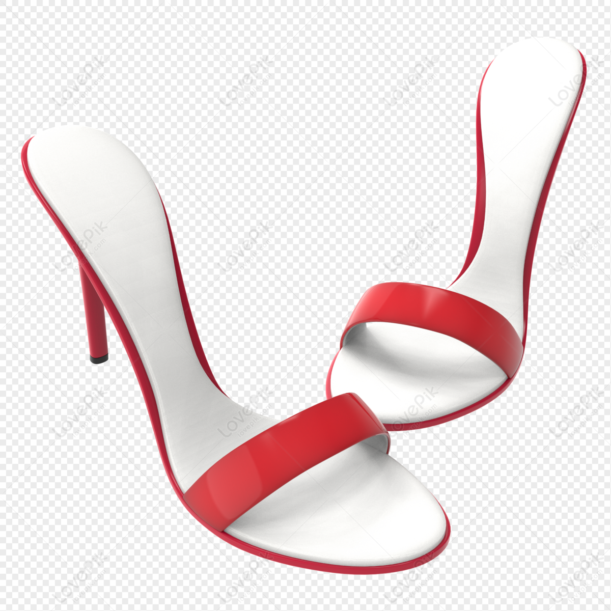 Heels Woman Red Royalty Free Photo