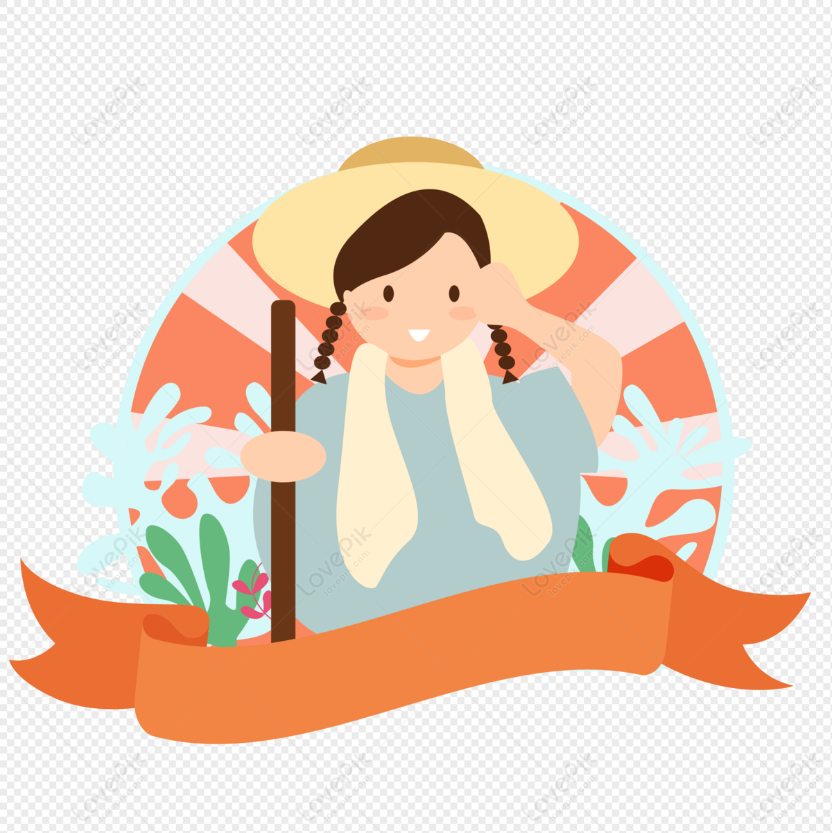 Farmer Vector Free Download