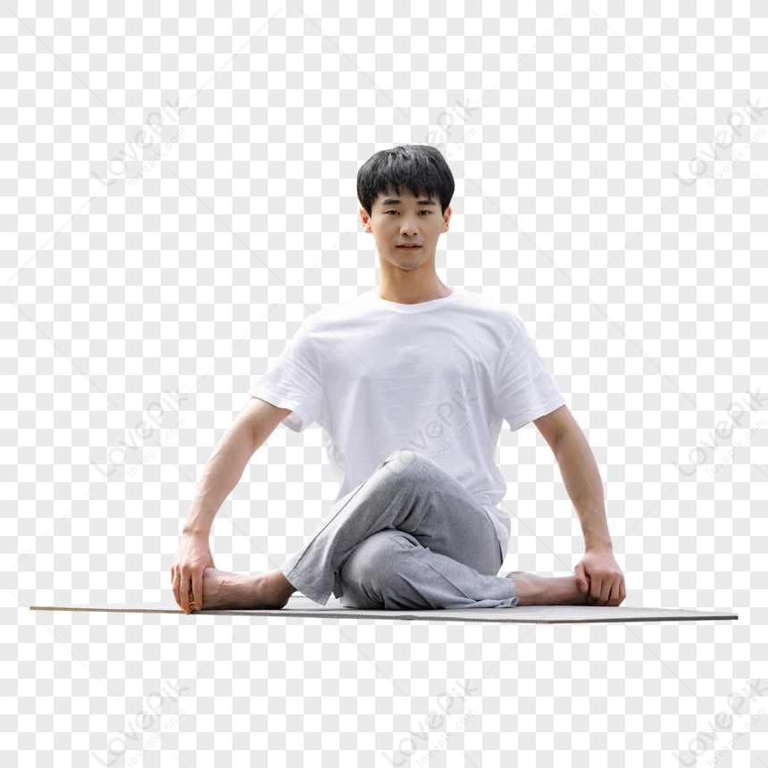 Male Yoga Exercise Balance, Material, Plastic, Slim PNG Image Free ...