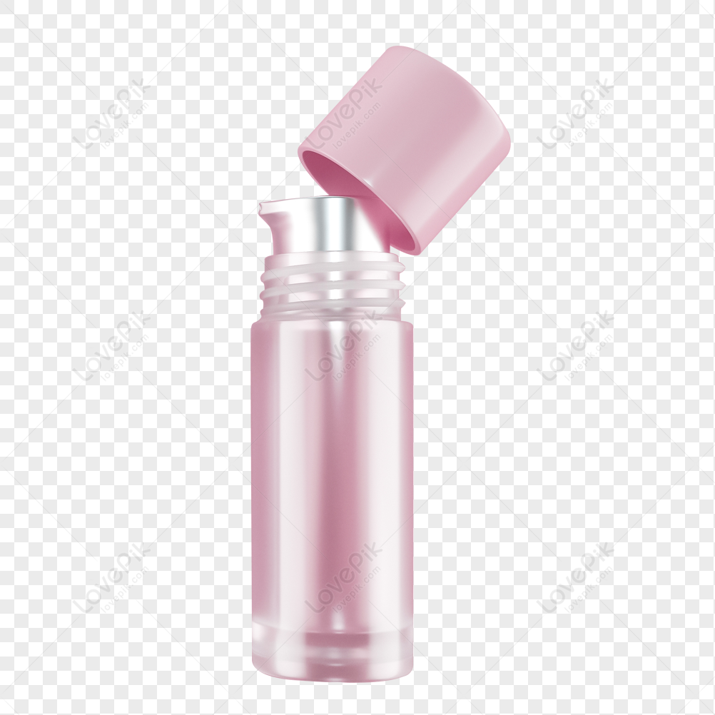 Opened Cosmetic Bottle Bottle Opener Skin Care Products Makeup Bottle PNG Free Download And