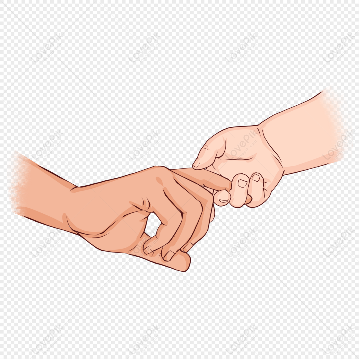 Holding hands with tenderness and love, contact of palms couple holding  hands symbol of unity and safety 11812300 Vector Art at Vecteezy