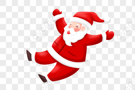 Santa claus skiing illustration image_picture free download 401884549 ...