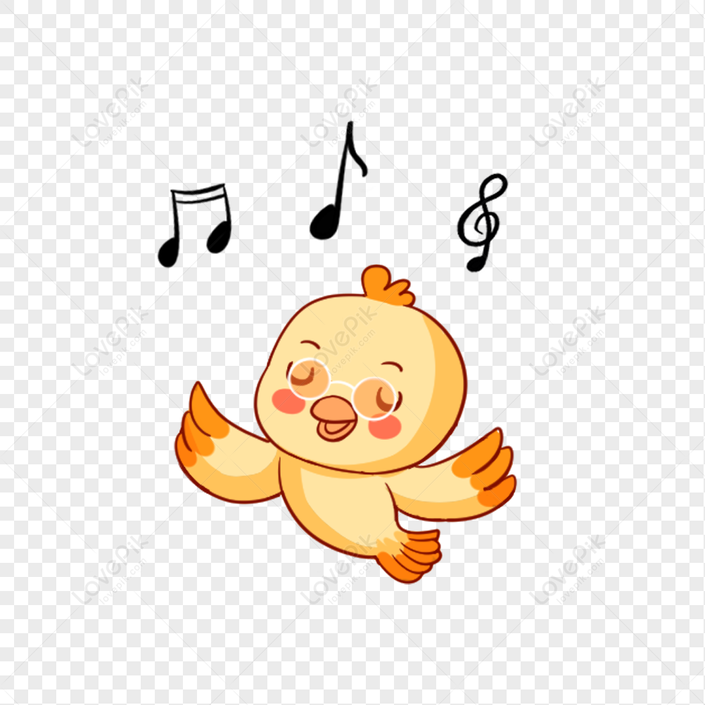 Singing Bird PNG Images With Transparent Background