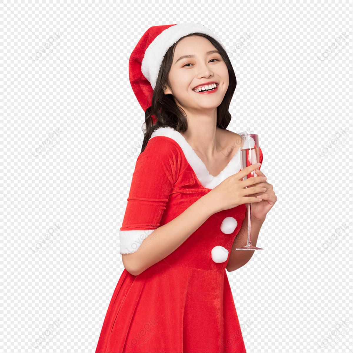 Christmas Girl Png - Asian Christmas Girl Png - Free Transparent PNG  Download - PNGkey