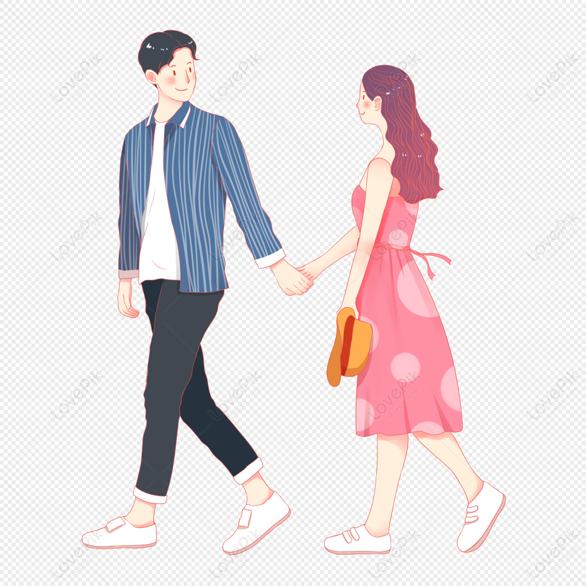 couple walking png