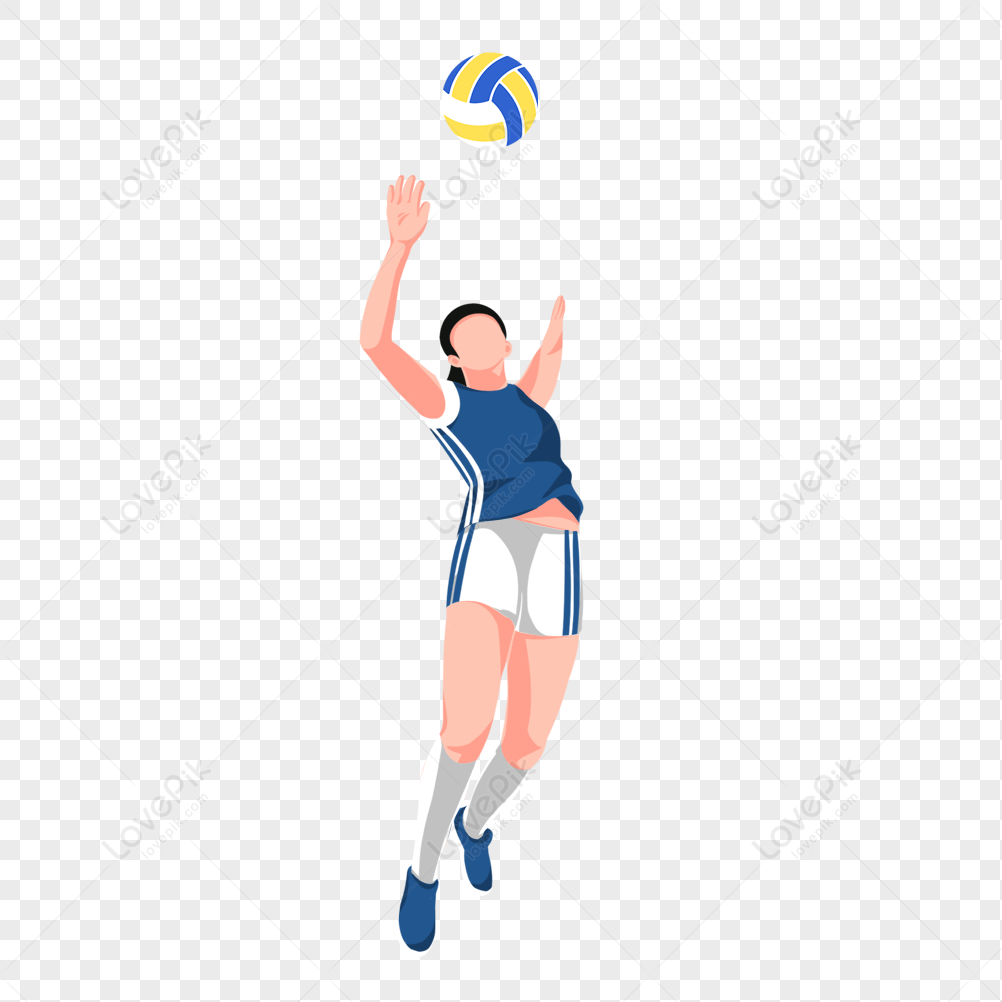 Jugador De Voleibol PNG Imágenes Gratis - Lovepik