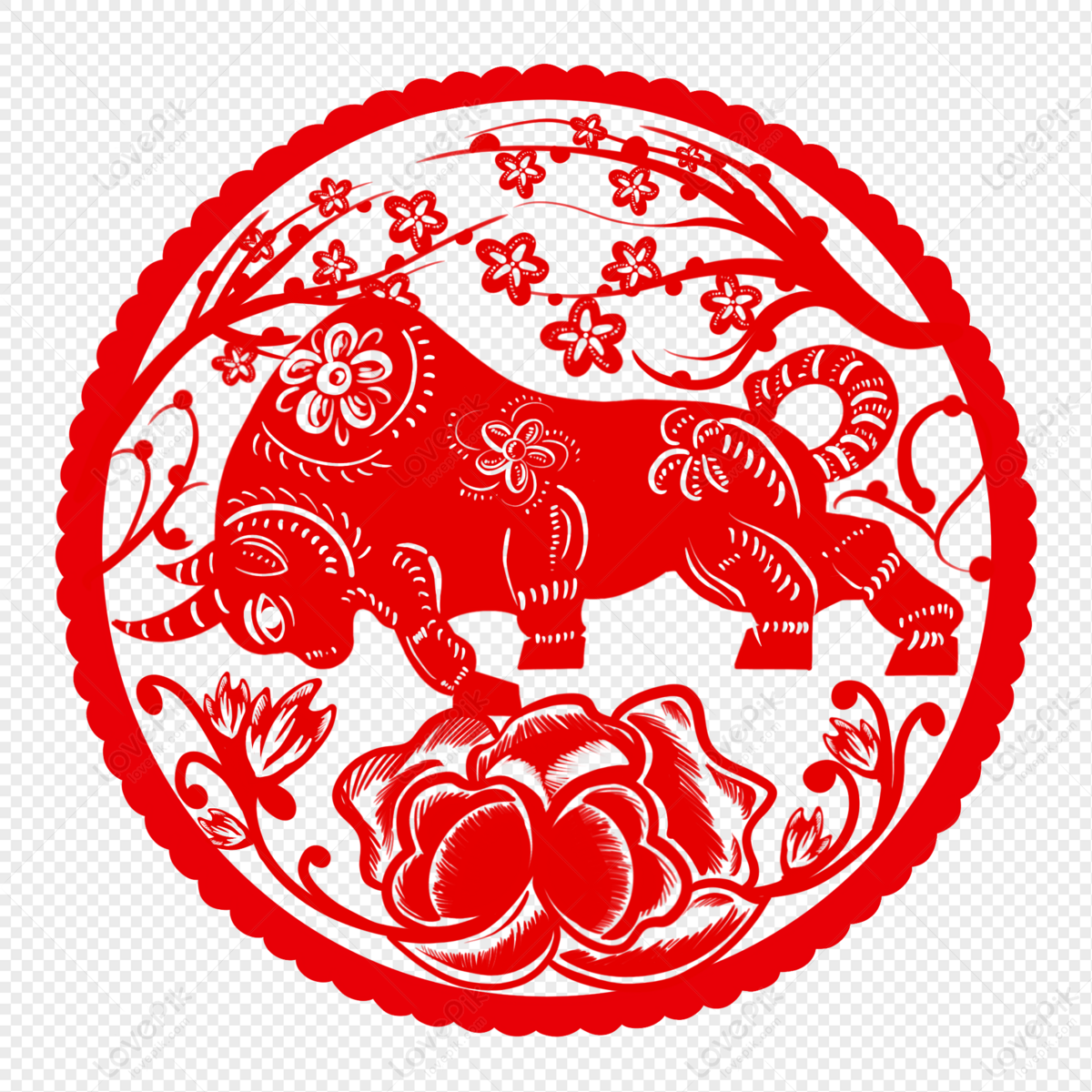 Year Of The Year Of The Ox PNG Picture And Clipart Image For Free