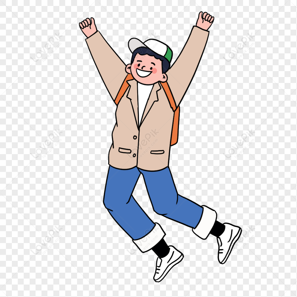Boy Jumping Up Free PNG And Clipart Image For Free Download - Lovepik |  402004729