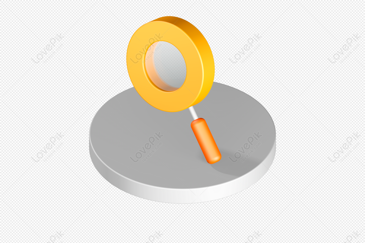 C4d Creative Three Dimensional Search Icon PNG White Transparent And  Clipart Image For Free Download - Lovepik | 402008492
