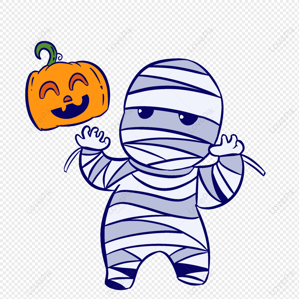 Halloween Dễ Thương Vẽ Tay Hoạt Hình Phù Thủy Nhỏ Phù Thủy Bí Ngô | Công cụ  đồ họa PSD Tải xuống miễn phí - Pikbest