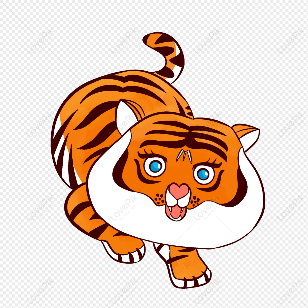 Tiger Cartoon Images, HD Pictures For Free Vectors Download 
