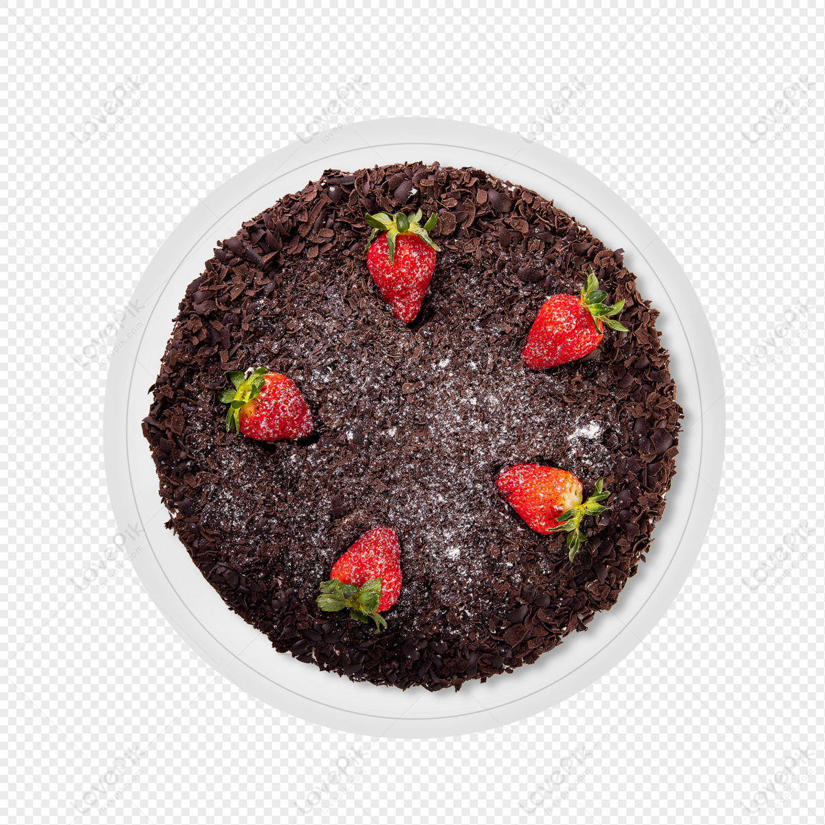 Download HD Black Forest Cake - Special Cake Transparent PNG Image -  NicePNG.com